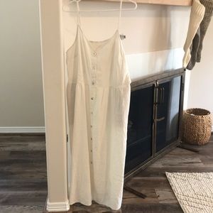 Linen white Dress